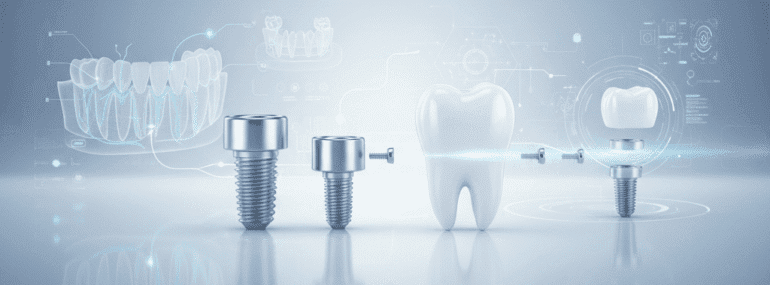 اجزای ایمپلنت دندان در فردیس