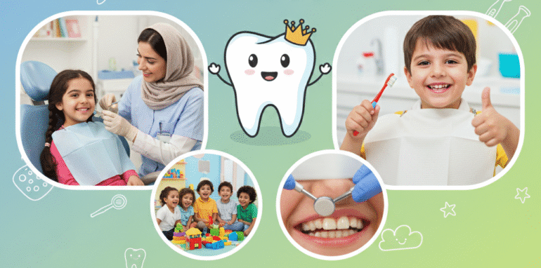 دندانپزشکی اطفال در فردیس