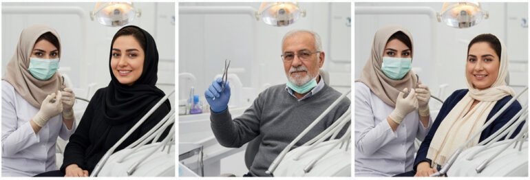 کشیدن دندان بدون درد در فردیس