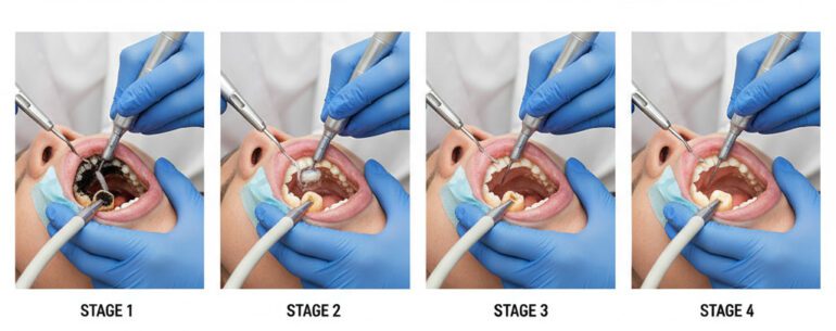 درمان پوسیدگی دندان
