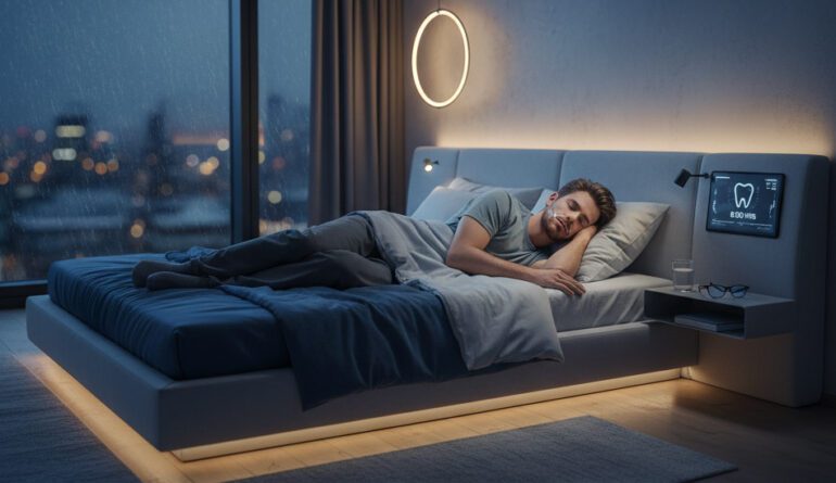 مراقبت دندان با گارد شب