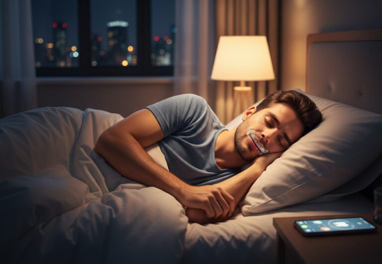 مراقبت دندان با گارد شب