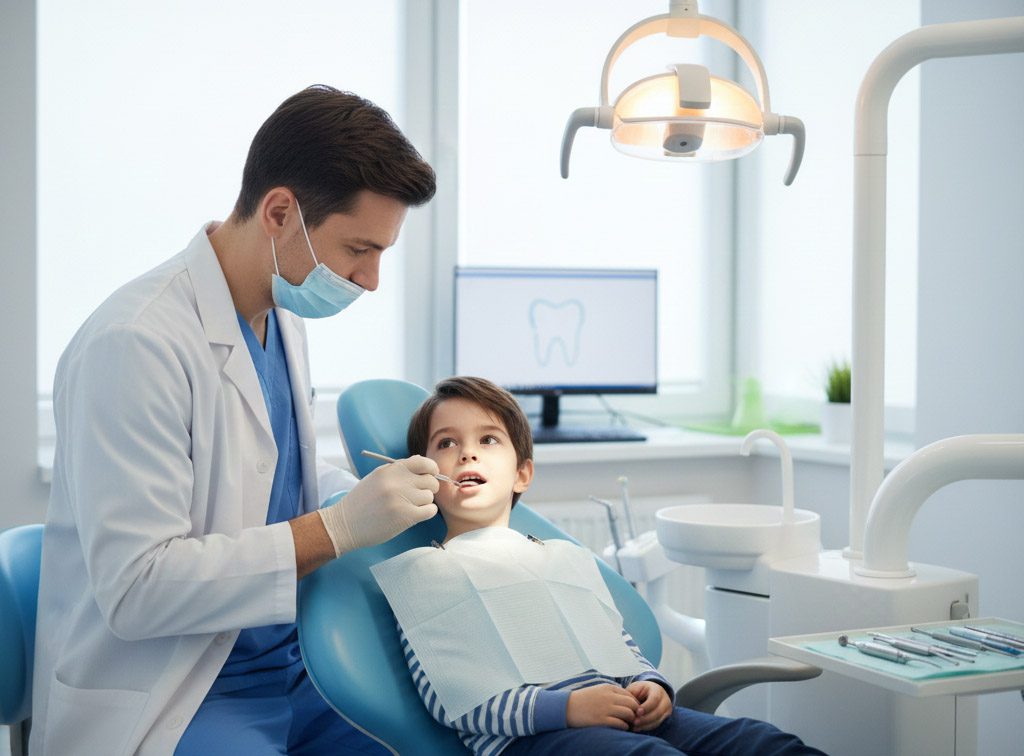 چکاپ دندانی کودک